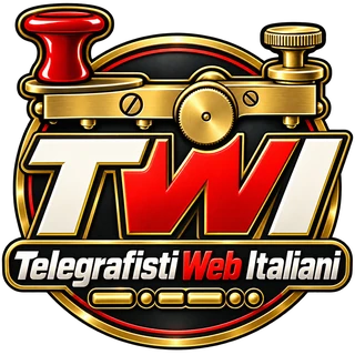 Logo TWI con tasto telegrafico