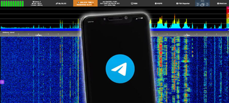 Monitoraggio Utenti KiwiSDR con Telegram